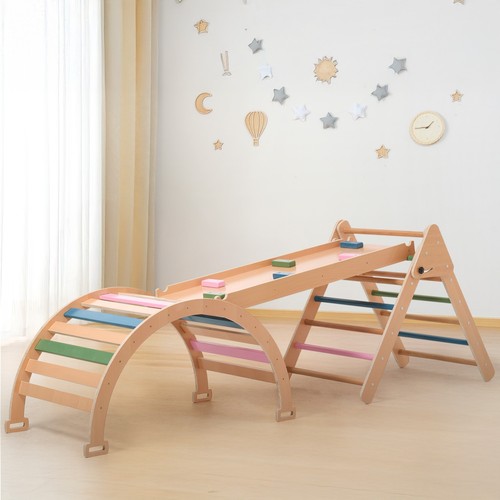 Wooden kids climbing - wooden,