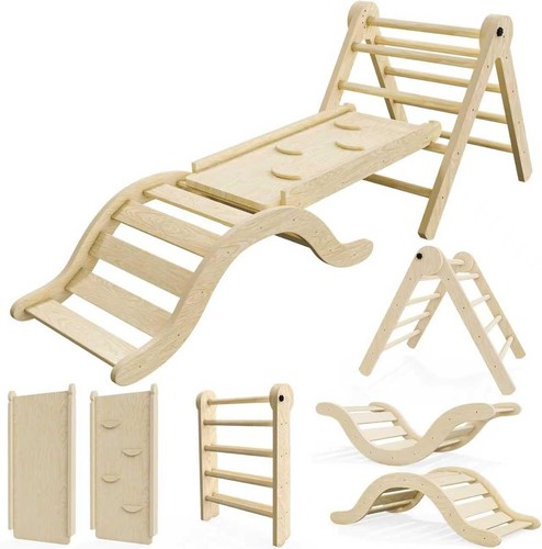 Pikler triangle climber - pikler, set