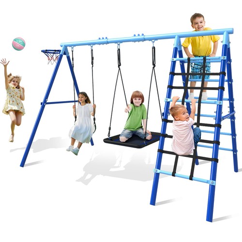 Metal backyard swing - 5-in-1,