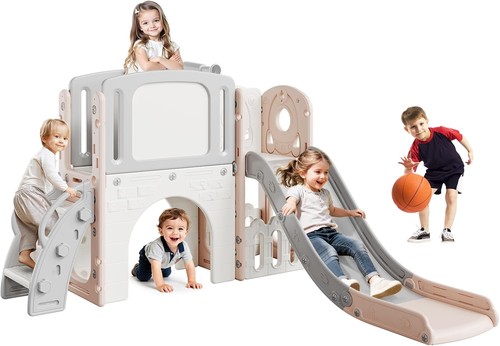 Kids slide large castle - in,