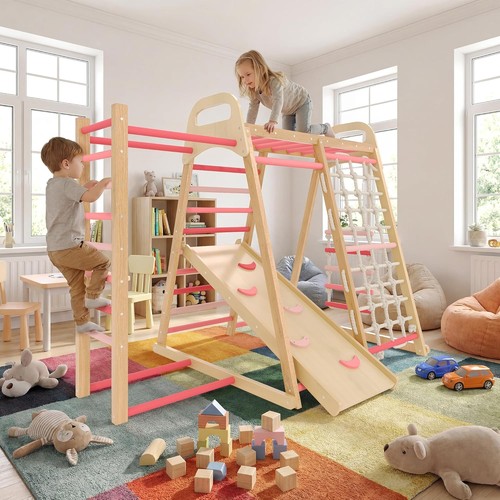 Indoor kids wooden - 7-in-1,