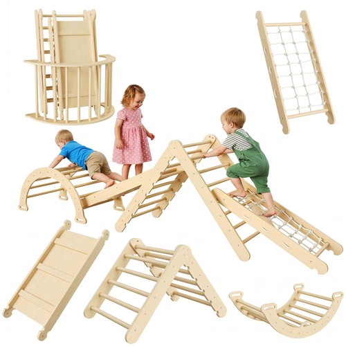 Indoor wooden climbing - climbing, frame