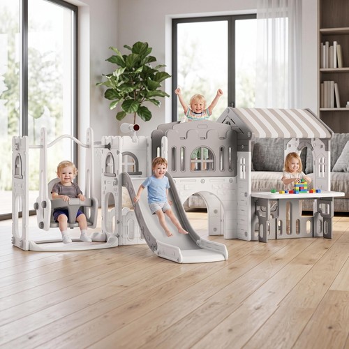 Toddler slide playset - 9,